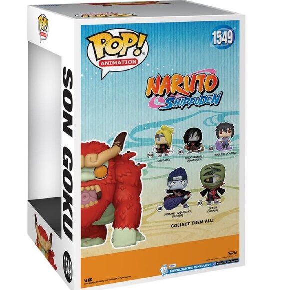 Funko Pop! Animation Naruto Shippuden Son Goku Jumbo Figure #1549 Collectible - Picture 4 of 17